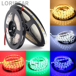 12V 5M Led Strip Light 2835 RGB Pink Warm White Diode Ribbon Tape Backlight For TV Home Decor Festoon Lighting Christmas Lights