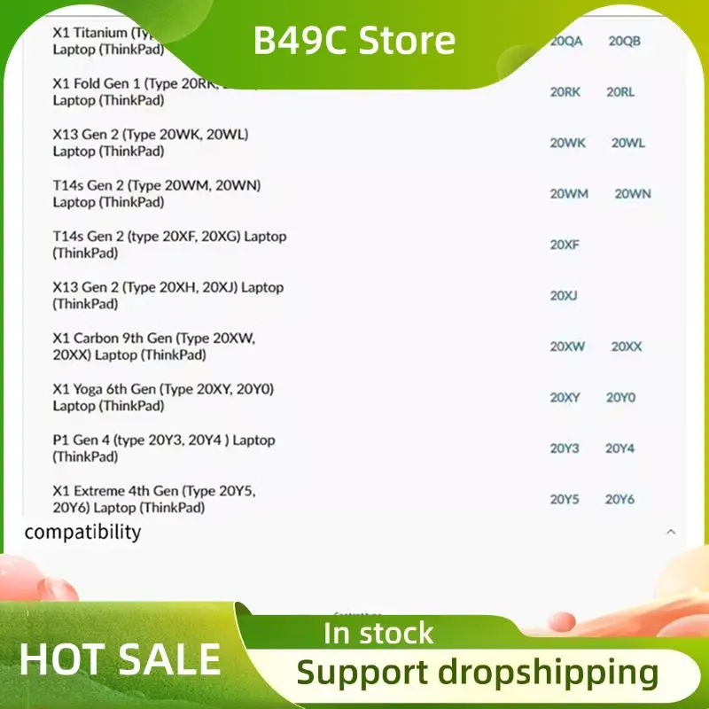 B49C 5G NR M.2 Card T99W175.43 X55 Module FRU 5W10V25782 For Yoga 5G-14Q8CX05 & Ideapad 5G-14Q8X05 Laptops