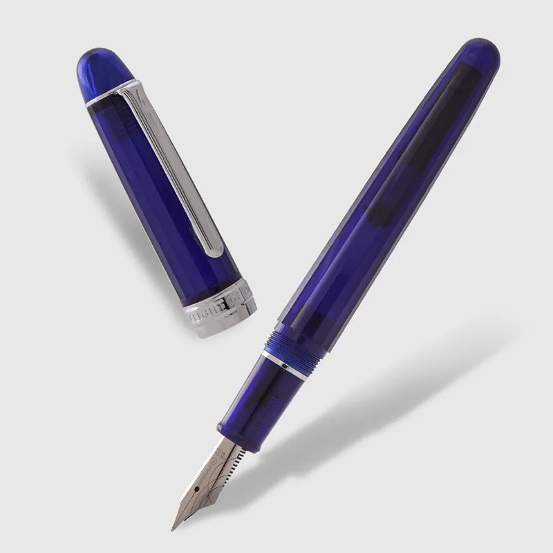 New-NATAMI Vintage Colored Resin Fountain Pen for Students F 0.5 Nib Calligraphy Practice Pen Signature Ink Cartridge Japan Pen