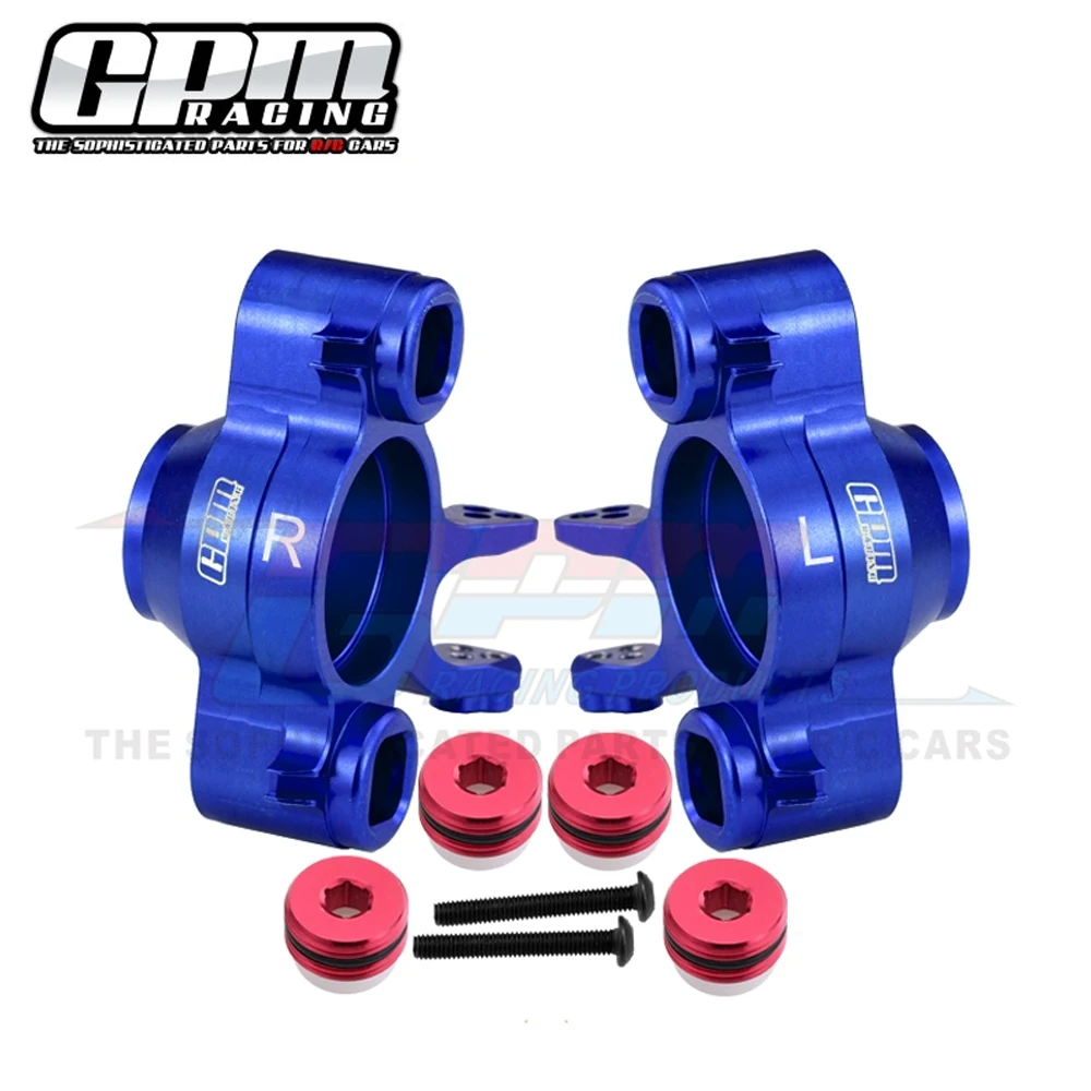 

GPM Metal Alloy 7075 Front Steering Cup Axle Carriers 8635 for Traxxas 1/10 E-Revo E Revo 2.0 VXL 86086-4 RC Car Monster Truck