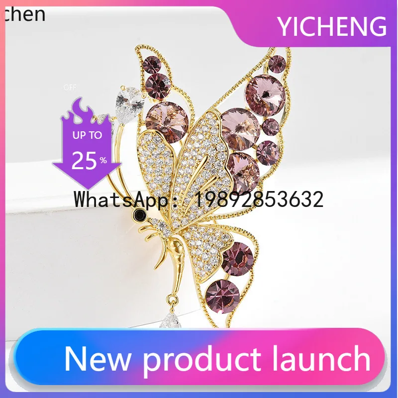 

ZZ Brooch for Women, Exquisite Suit Collar Pin, Small Brooch, New Autumn/Winter Elegant and Stylish Brooch