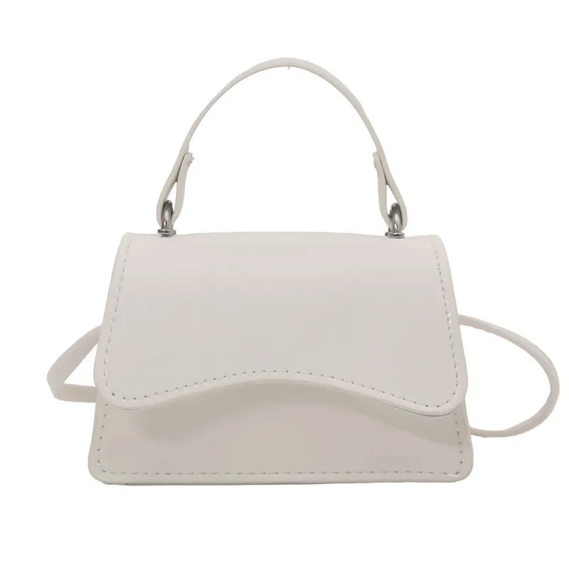 Small Square Bag One Shoulder Crossbody Bag Solid Color Simple Fashion Versatile Design Premium Quality Material Suitable For view 5