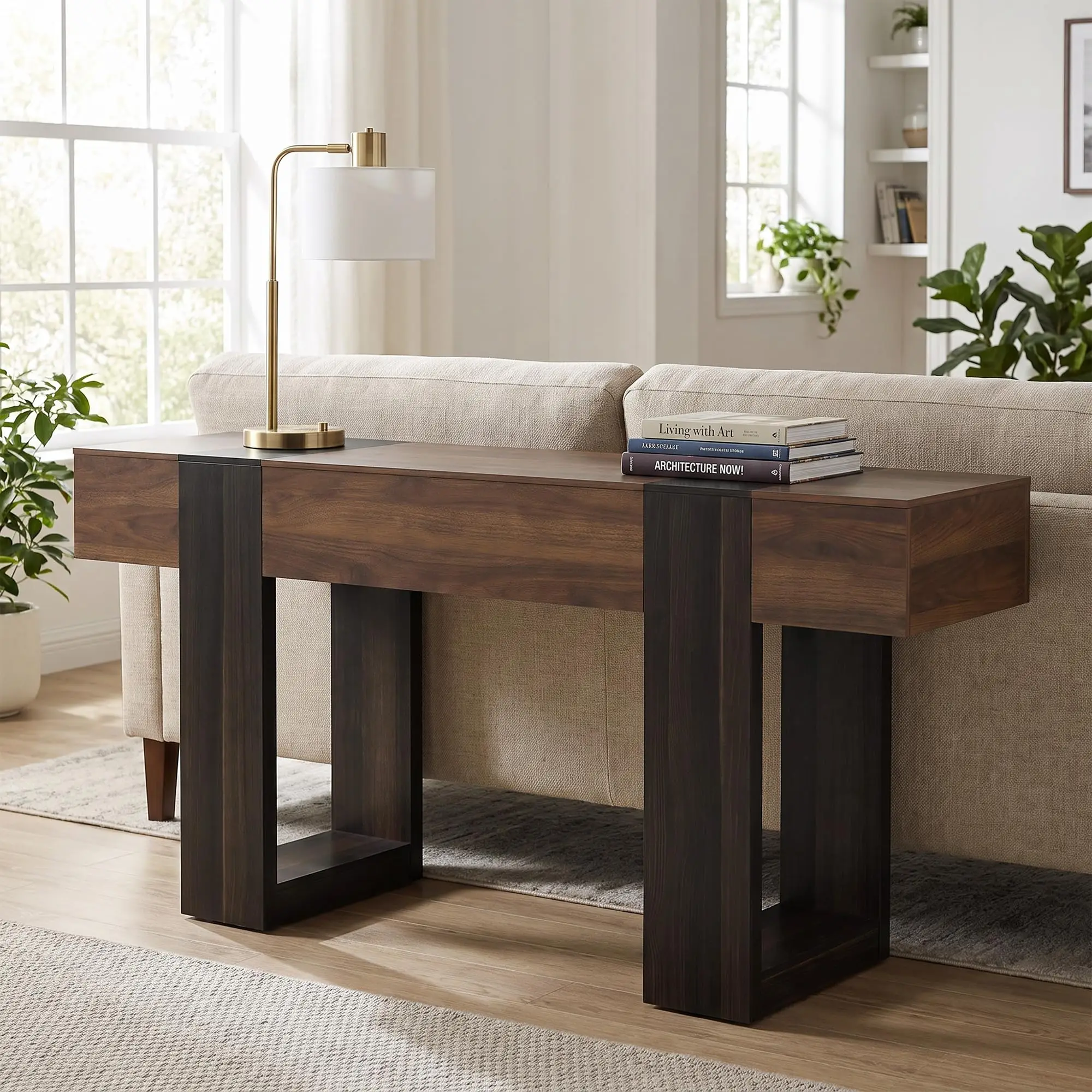 Console Table Entryway Sofa Table For Hallway Living Room view 2