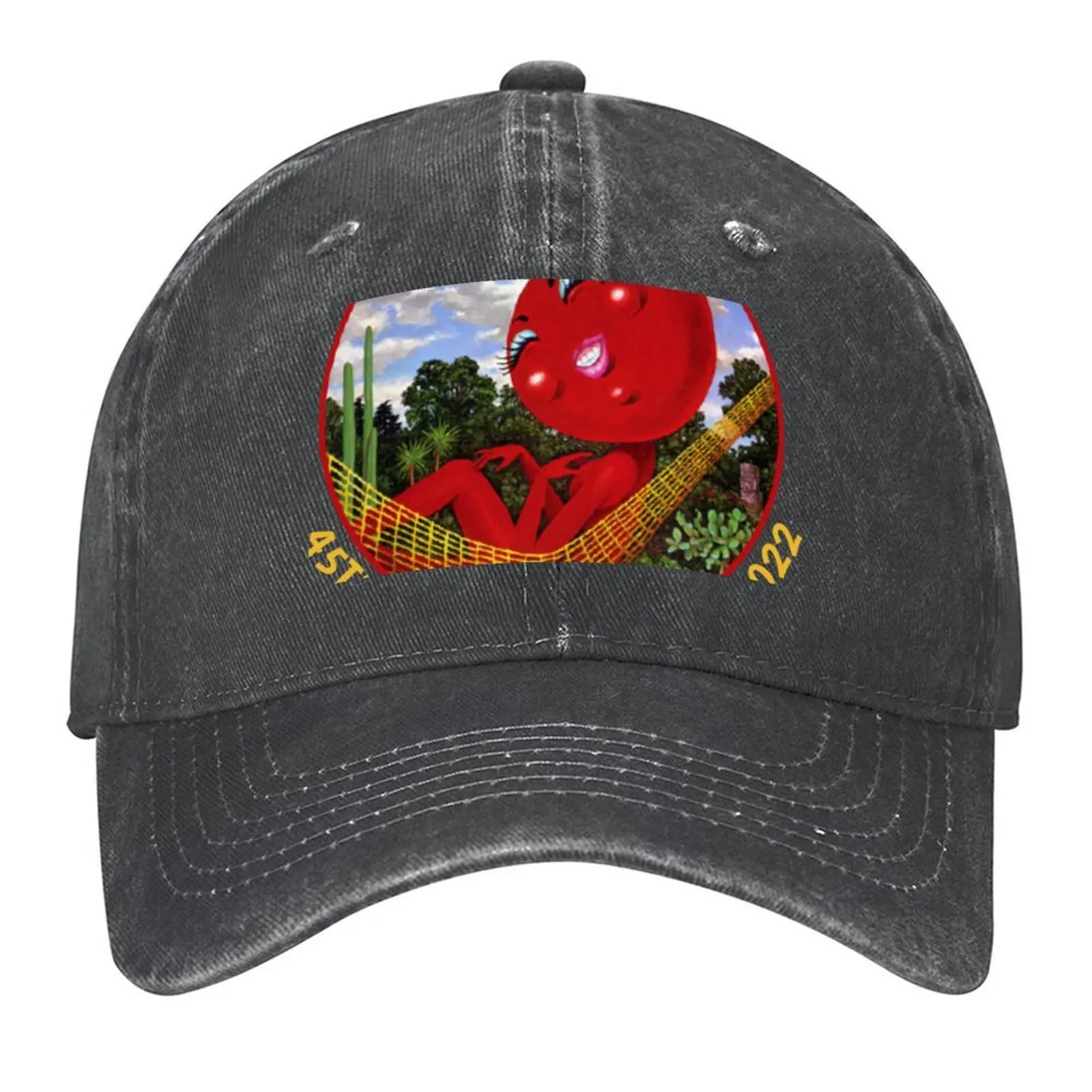 

TOUR 2022 LITTLE FEAT 45TH ANNIVERSARY Бейсболка Рыболовные кепки Мужская забавная шляпа Защита от ультрафиолета Солнечная шляпа Чайная шляпа для мужчин и женщин