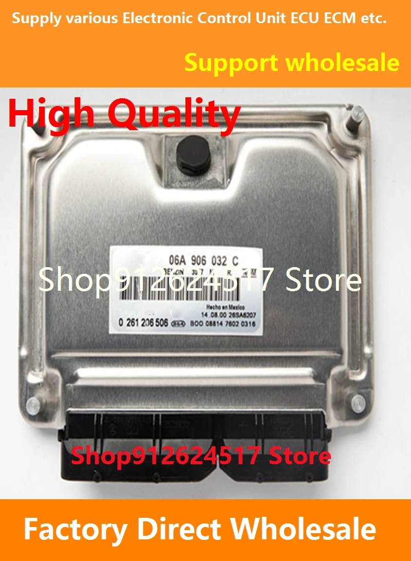 

ECU ME7.5 06A906032FN 0261207365/06A906032C 0261206506 Engine Computer Board Compatible For Volkswagen Bora Passat