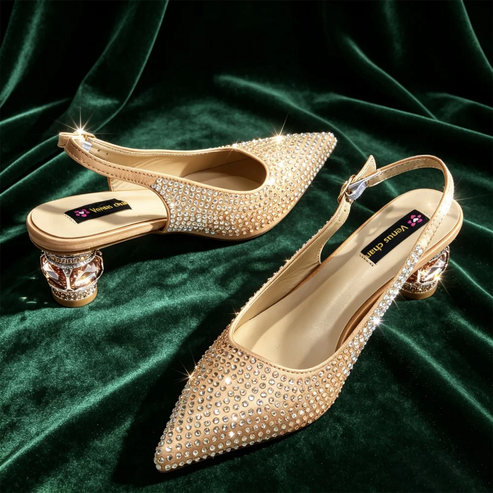 2026 New Fashionable Pointed Shoes and Bag Set – High Quality, Affordable Chic, and Oh-So-Good Looking! view 4