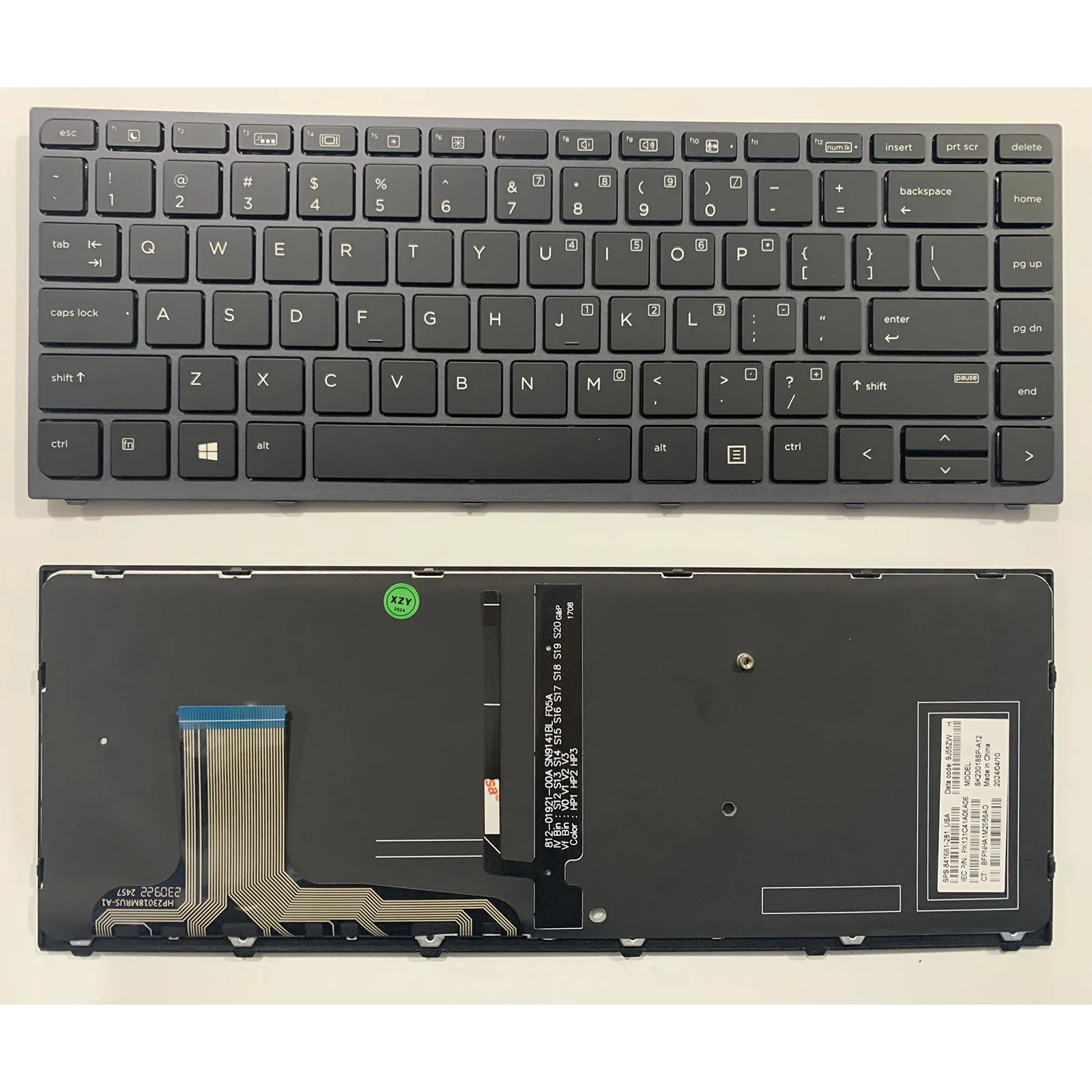 for HP Mobile Workstation ZBook Studio G3 ZBook Studio G4 Laptop keyboard US Layout