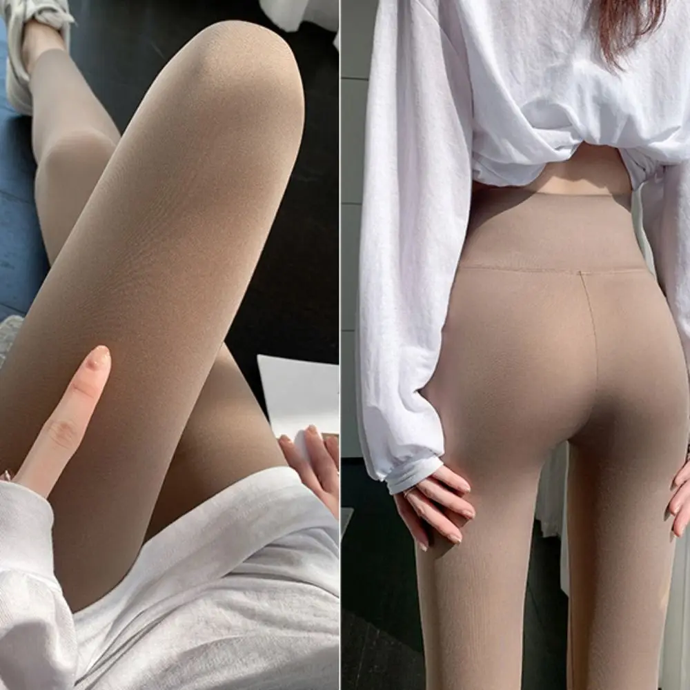 Fashion Thin Yoga Leggings Women Slim Fit Seamless High Waist Leggings Stretch Tights Yoga Pants Jogging