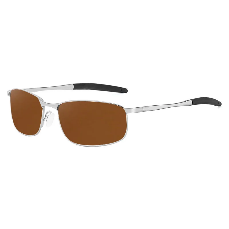 Designer Metalllegierung getönte Lesesonnenbrille Männer Outdoor Lesen Presbyopie Brillen UV-Schutz Freizeit Schatten Leser