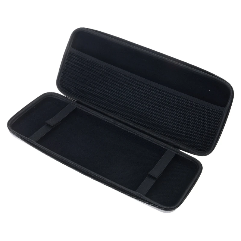 F68C Travel Friendly Computer Keyboards Storage Box Premium EVA Construction Multiple Layer Protections for Mechanical Gaming
