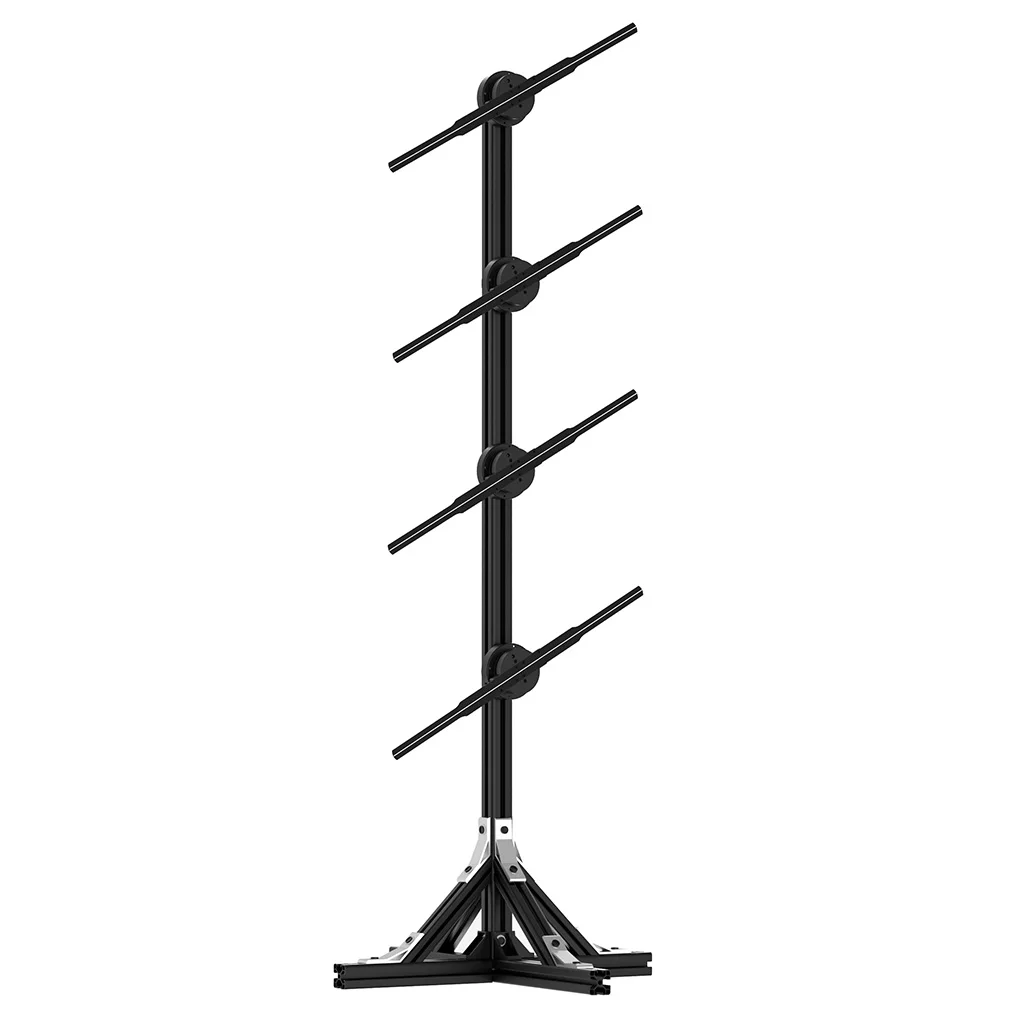 Vertical advertising machine rotating projection display simulation Christmas tree arrangement decorative ambient lighting 3D