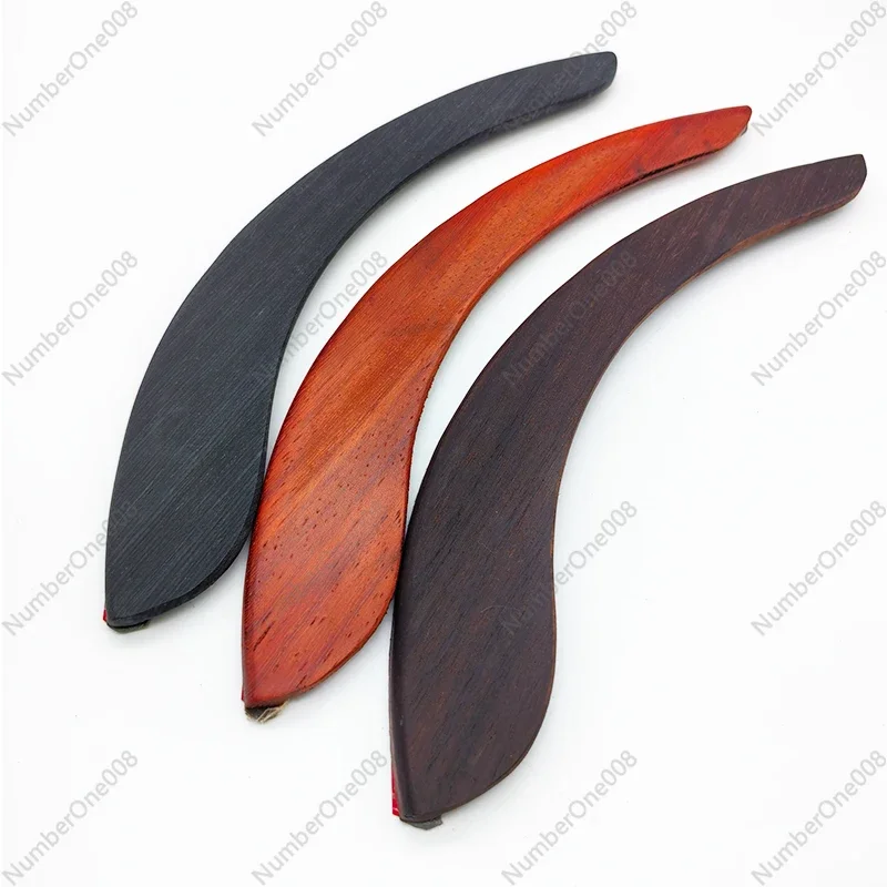 Rosewood Rosewood Ebony Guitar Wooden Handle Hand Guard Wrist Splint with Double-Sided Flexible Glue Guitar Accessories