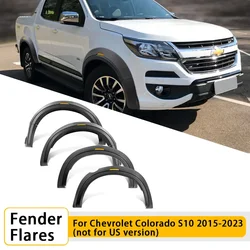 Fender Flares Wheel Arch with Reflector for Chevrolet Colorado S10 2015-2021 year (not for US version) Car Accessories 6pcs/set