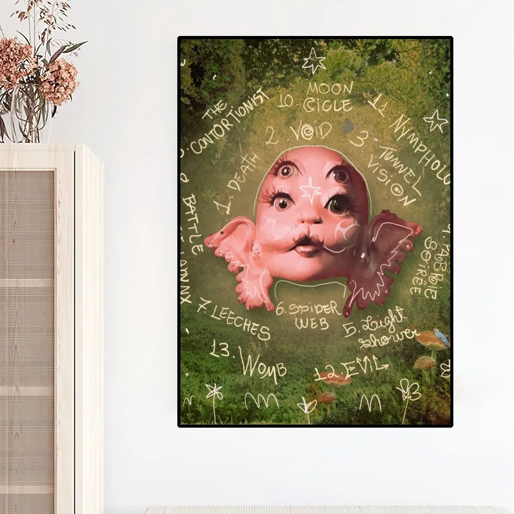 Singer Melanie Martinez Portals Poster Prints Wall Sticker Painting Bedroom Living Room Decoration Office Home Self Adhesive