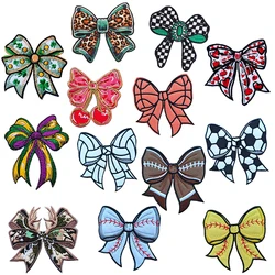 Bow Emblem Clothing Accessories Badge Sticker Embroidered Embroidery Sticker Iron-on Patches