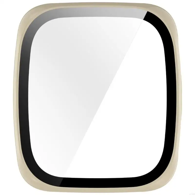 شاهد العلبة مع فيلم زجاجي مقسى لغطاء حامي نشط 2 حامي Smartwatch Screen Protector Shell