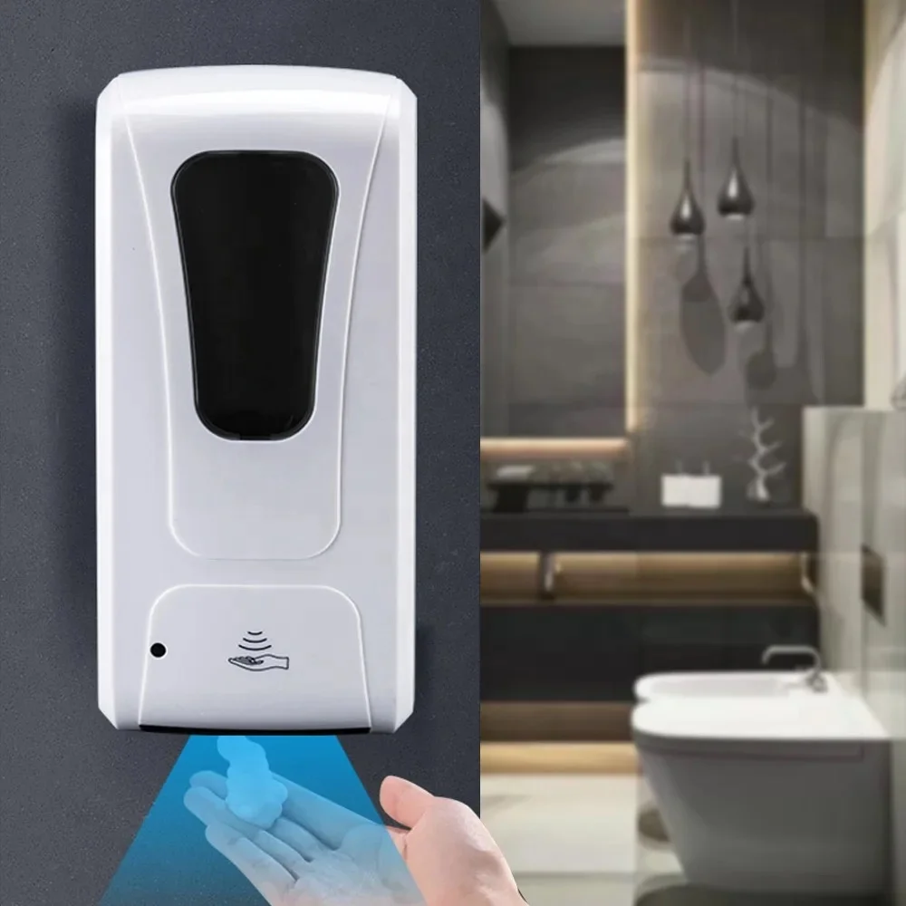

ZHUO AO 1000ml Sensor Automatic Sanitizer Touch Sanitizer Liquid Hand Washer Dispense Machine Motion Foam Type Soap Dispenser
