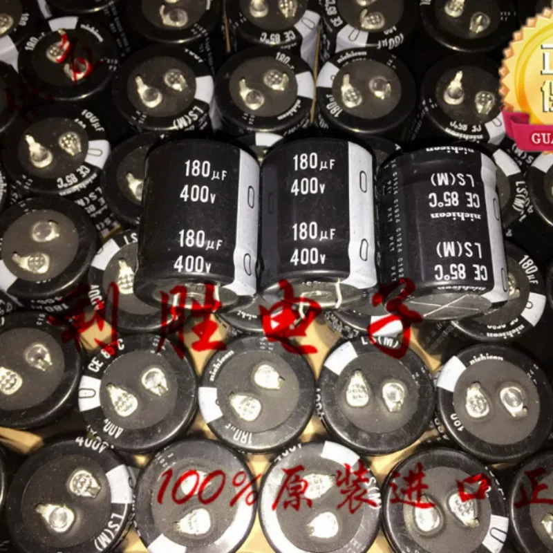 

10PCS-100PCS 180UF 400V Nichicon electrolytic capacitor 400V180UF 25 * 30 LS from Japan