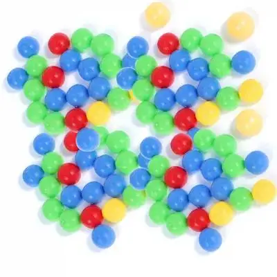 

4 Bags Colorful Board Game Beads Replacement High-Quality Educational Game Balls Parent-Child Interaction Play