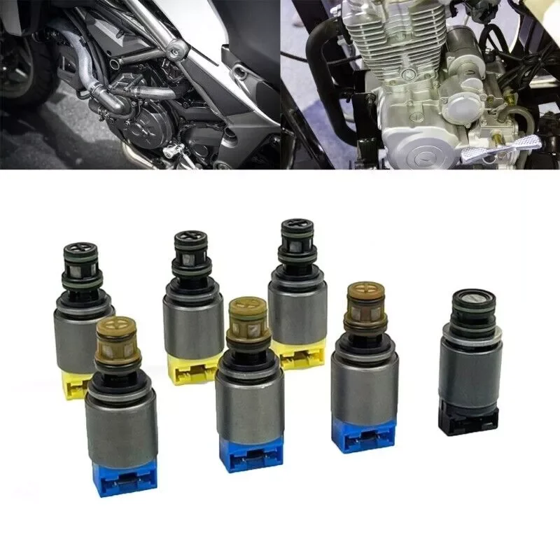 7pcs Transmission Solenoid Kit 106829804 6HP19 6HP26 6HP32 6HP21 6HP28 6HP34 Suit For AUDI A6 A8 Q7 BMW X3 X5 Auto Parts