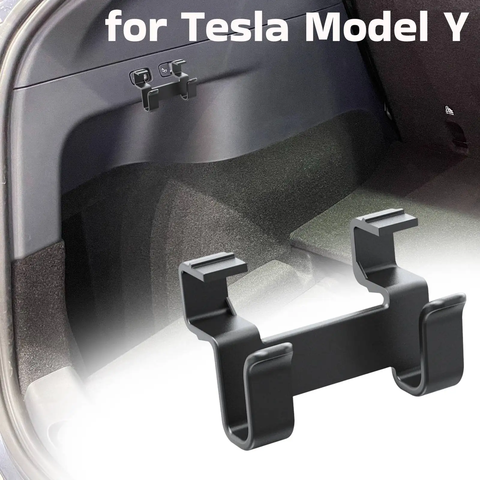 

Car Rear Trunk Hook Storage Holder Umbrella Hanger for Tesla Model Y Installation Luggage Bag Hanger for Tesla Model 3 2023