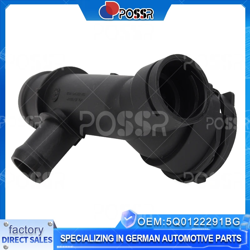 

5Q 0122291 Bg Automotive Parts Engine Cooling System Cooling Water Pipe Connector for Audi A3