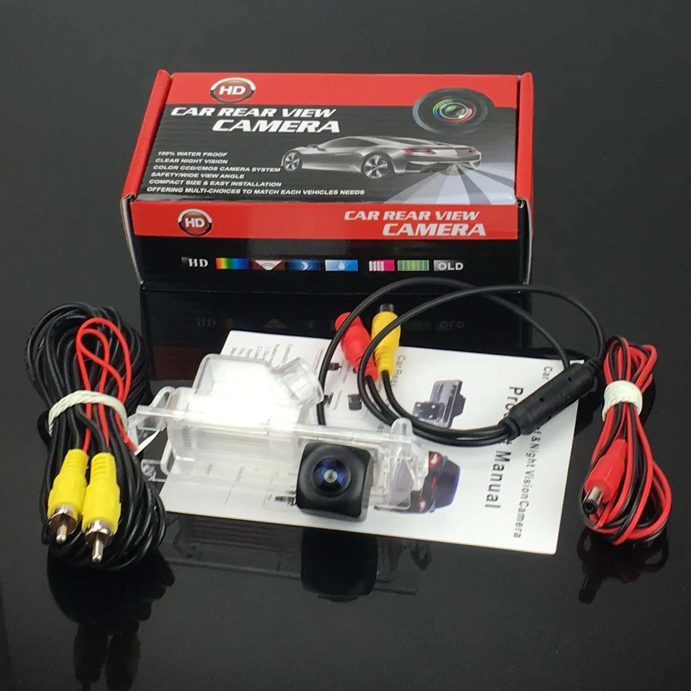 VKAUTO rybie oko kamera tylna dla Hyundai I30 HB 2013 2014 2015 2016 2017 HD kamera cofania AHD CVBS — zdjęcie 4