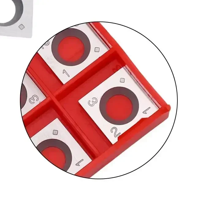 

10Pcs Carbide Blades With 10Pcs M6*15 Screws Carbide Tool Corners For Plywood, Chipboard, Particleboard