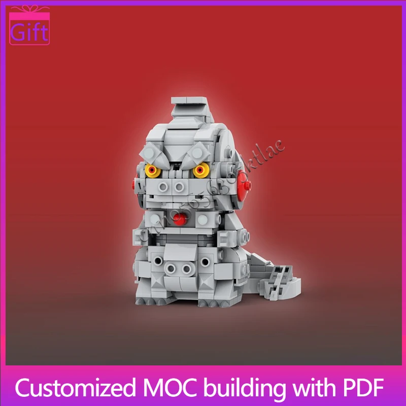 

437 PCS Mechanical Monster King Model MOC Custom Building Blocks Children Educational Creative DIY Assembly Toys Christmas Gifts