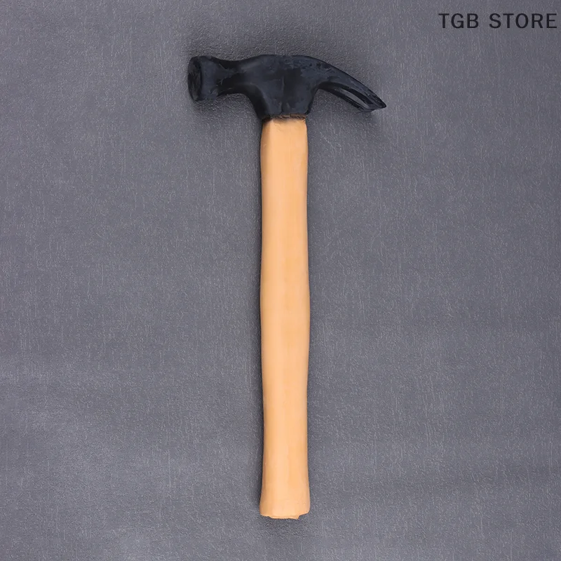 Funny Prank Hammer Soft Realistic Brown Rubber Mallet Humorous Novelty Tool For Pranks And Entertainment Funny Prank Gifts Toy