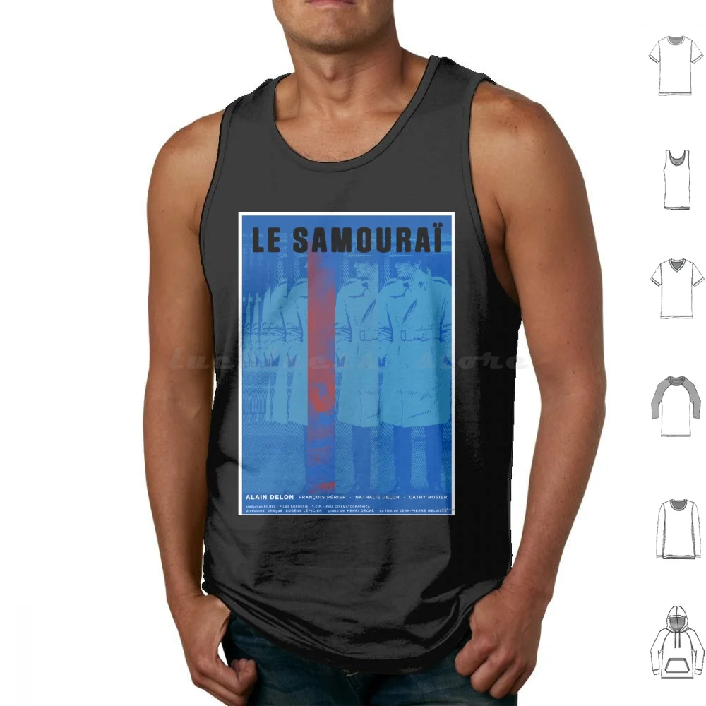 

Le Samourai ( 1967 )-Movie Poster Design Tank Tops Vest Sleeveless Movie Graphic Design Film Tablet Case Skins Cases