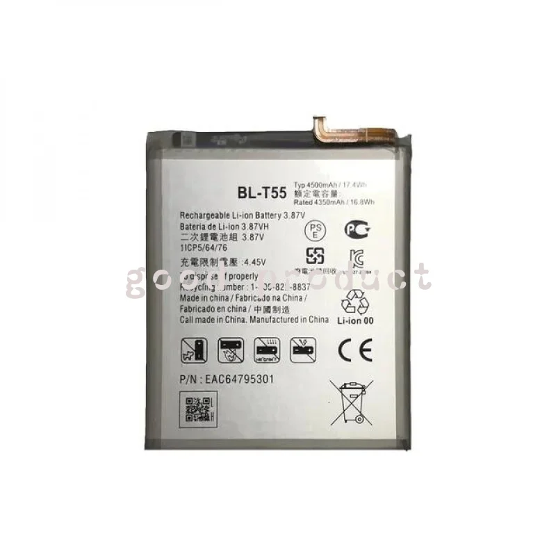 zx  Replacement Battery For LG BL-T55 4500mAh BL-T55 Internal High Quality