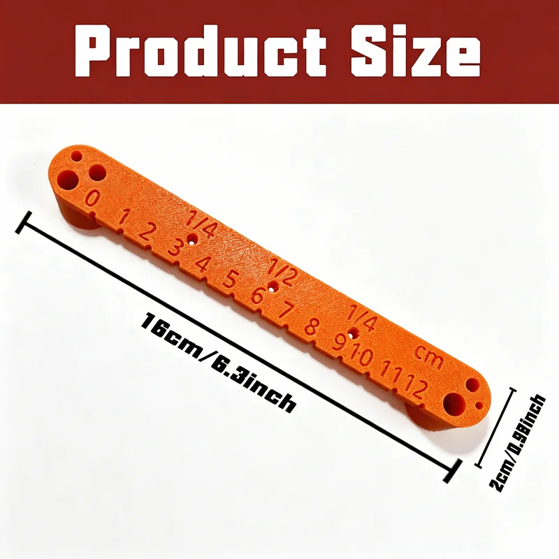 Woodworking Center Locator | Precision Line Drawing And Drilling Guide Tool for Wood Processing Measurement And Marking Device