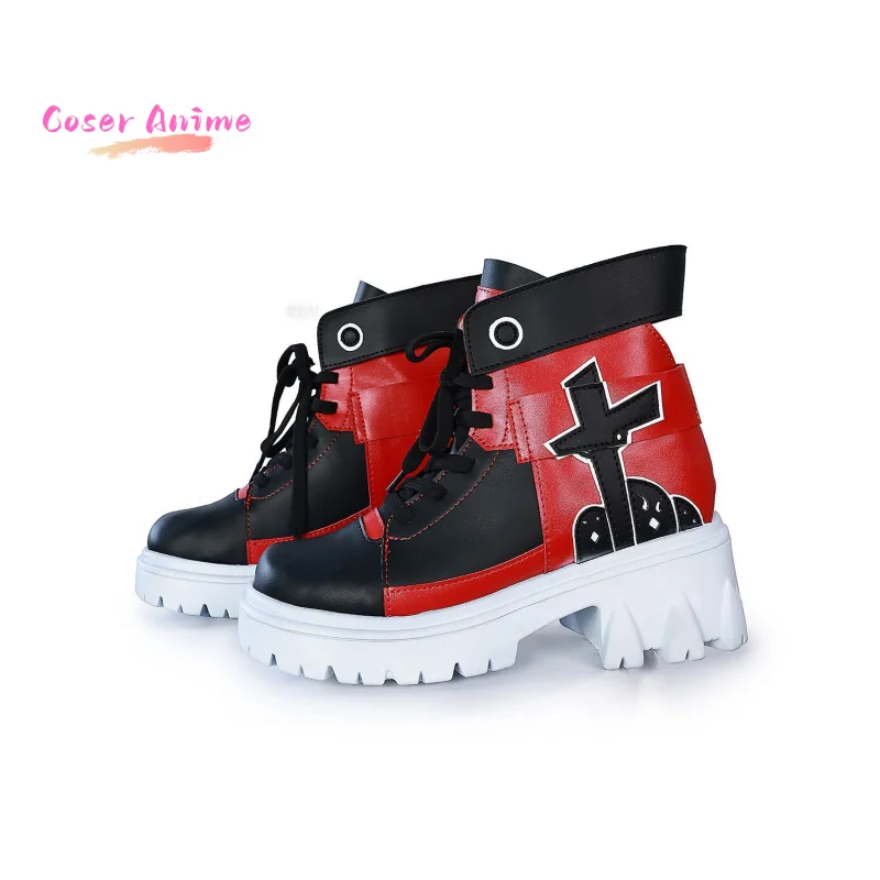 เกม Lacrimosa คอสเพลย์รองเท้ารองเท้าอะนิเมะฮาโลวีน Carnival Party Prop