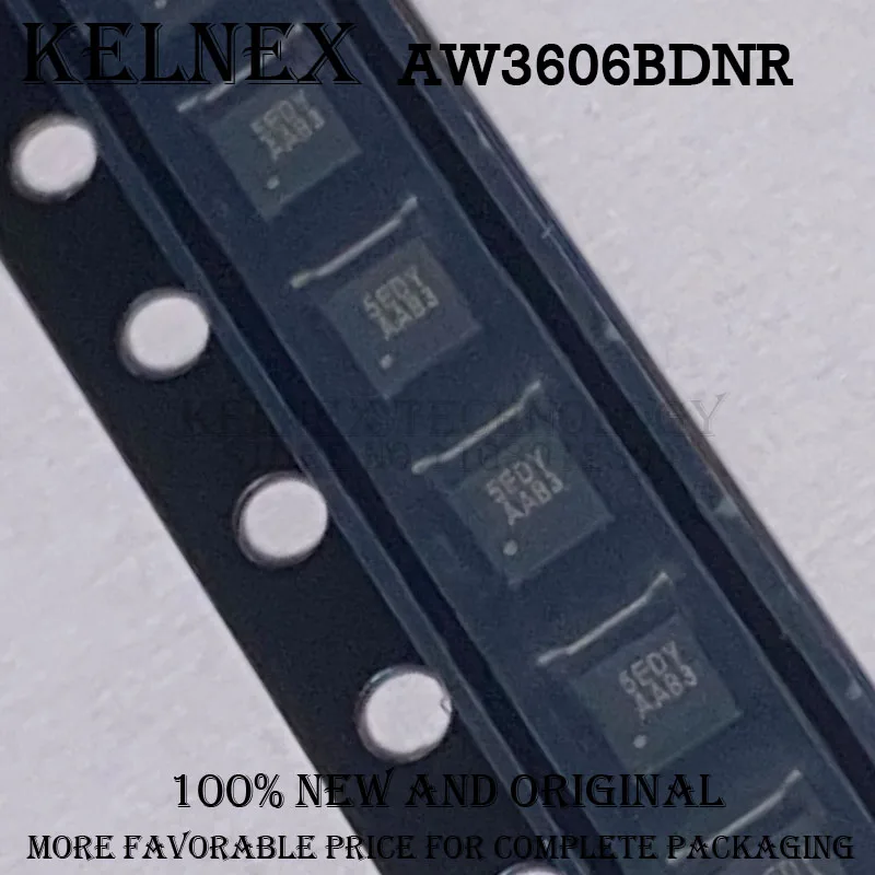 Circuit intégré de gestion de batterie DFN2x2-8L AW3606BChrR AW3606ADNR 100 pièces