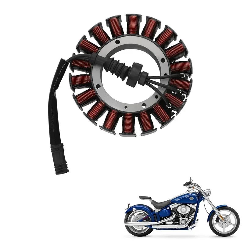 

Stator Coil For Harley Softail Slim 2012-2015 Dyna Fat Boy 2008-2017 Deluxe 2008-2016 Motorcycle Acsessories Accessory