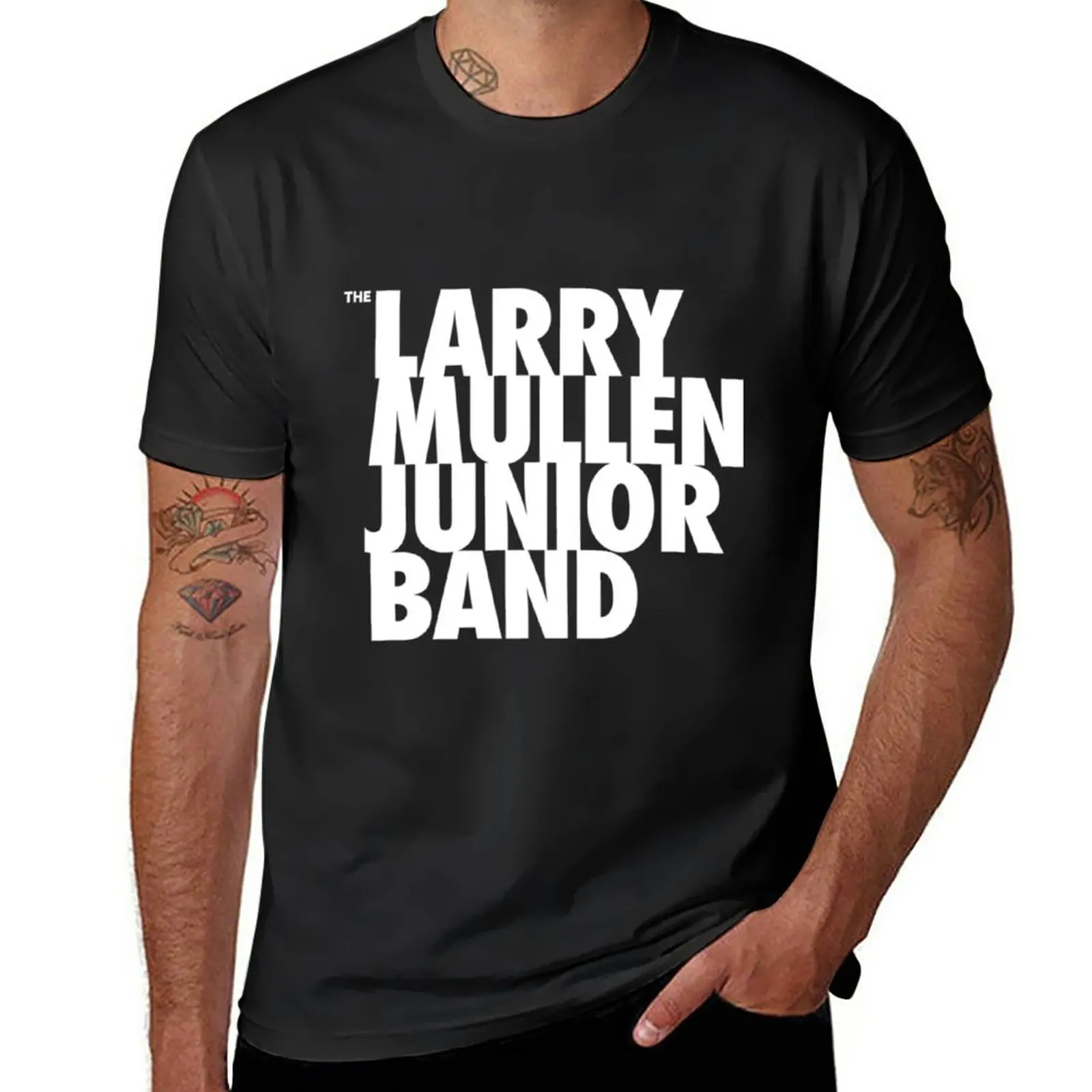 New The Larry Mullen Jr. Band T-Shirt shirts graphic tees boys white t shirts mens graphic t-shirts