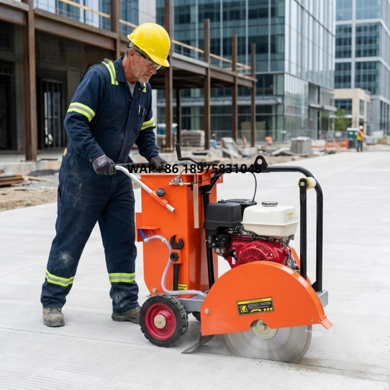 Model RC-180 EPA Certified Concrete Cutter Saw 400 500mm Blade Engine Road Concrete Cutter