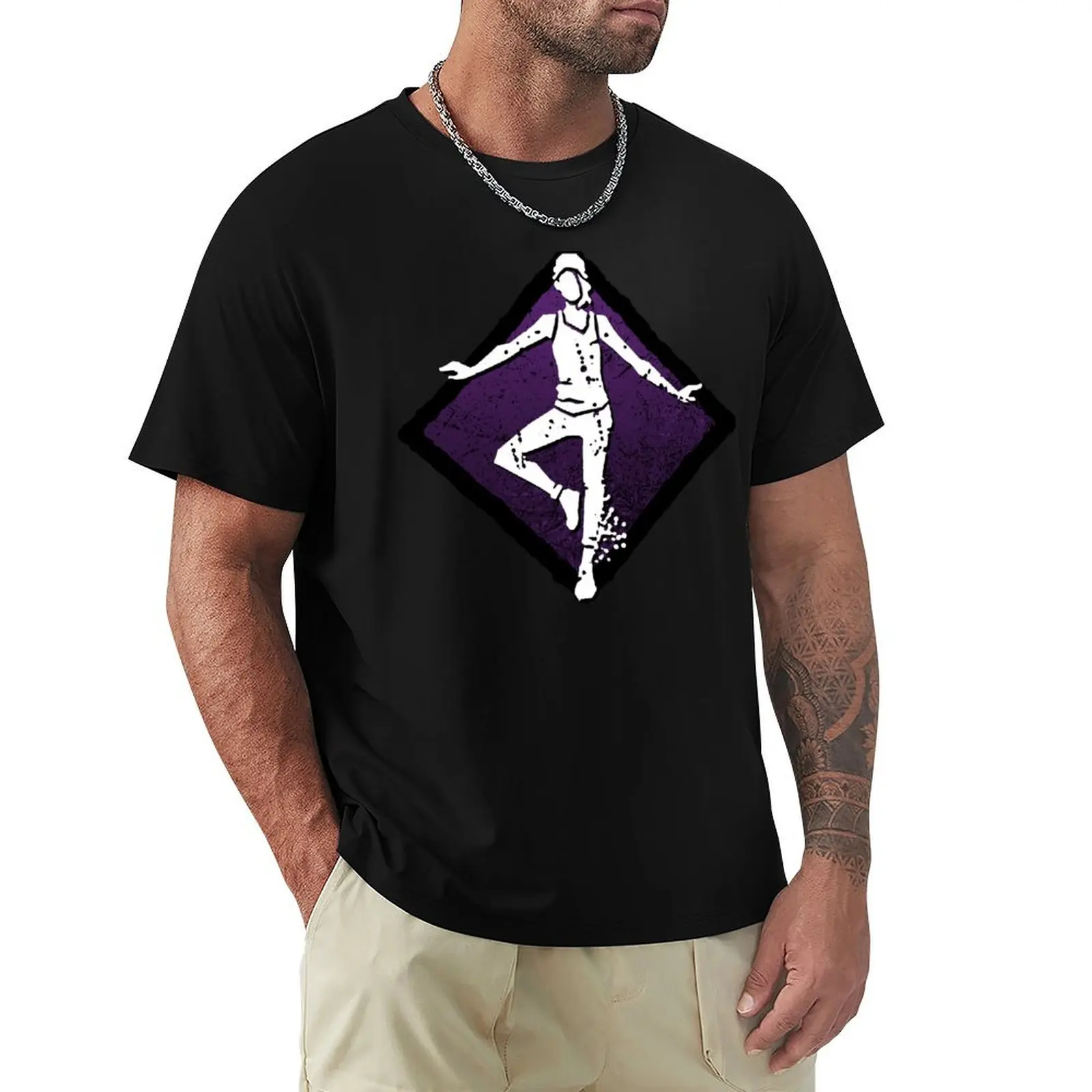 BALANCED LANDING T-Shirt Trendy Print Short Sleeve T-Shirt