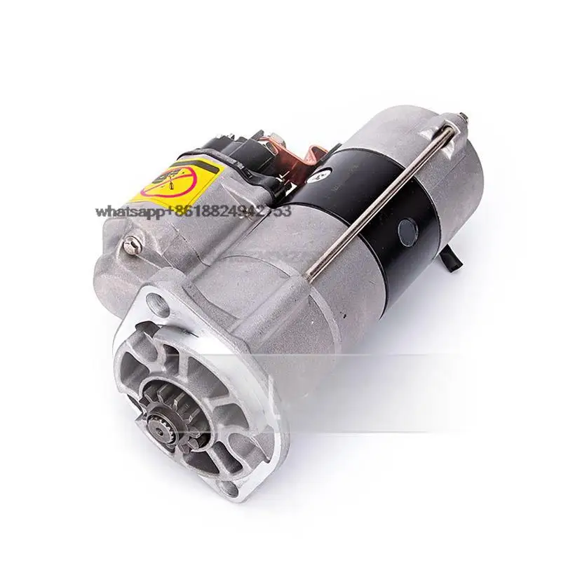 High quality B3.3 engine 24V 9T excavator starter motor