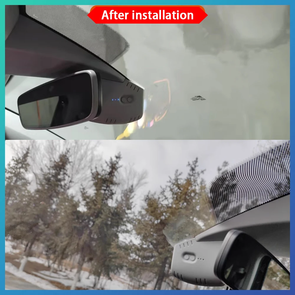 ZJCGO for Volkswagen VW Atlas Cross Sport 2020-2025 4K 2160P Wifi DVR IMX335 OEM Car Video Recorder Dash Cam Front Rear Camera