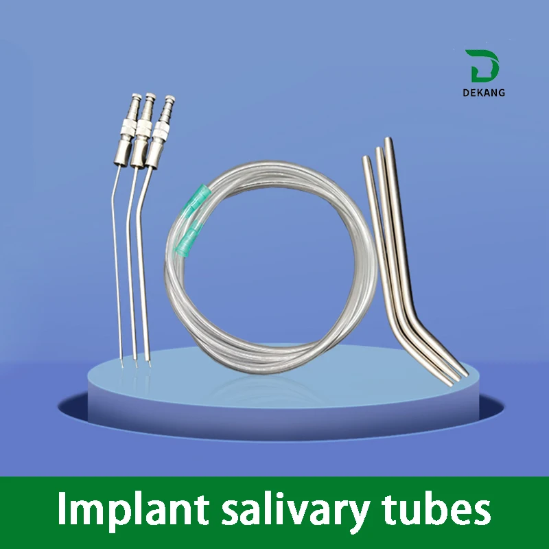 Tubo di raccolta saliva - Tubo di aspirazione forte in acciaio inossidabile, tubo di aspirazione debole, tipo universale