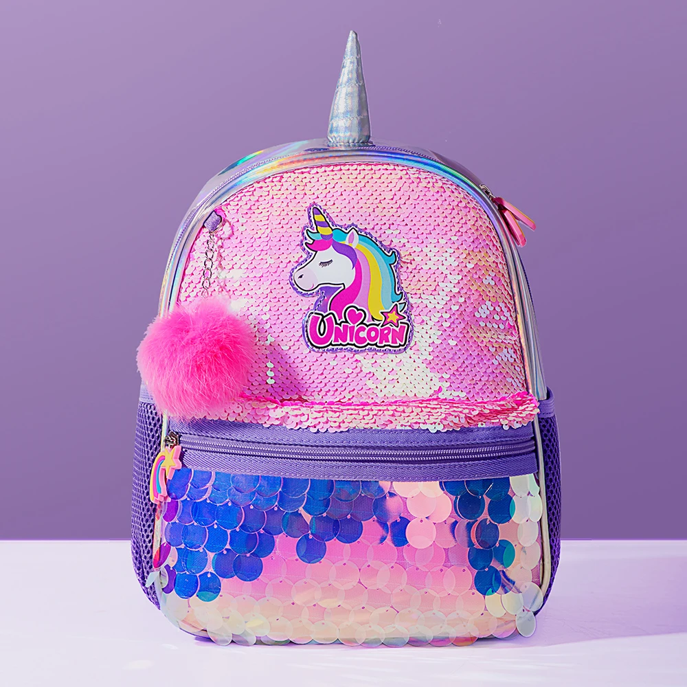 Mochilas escolares de unicornio para niñas y niños, Bolsa Escolar de dibujos animados para guardería, dinosaurio, mochila para estudiantes