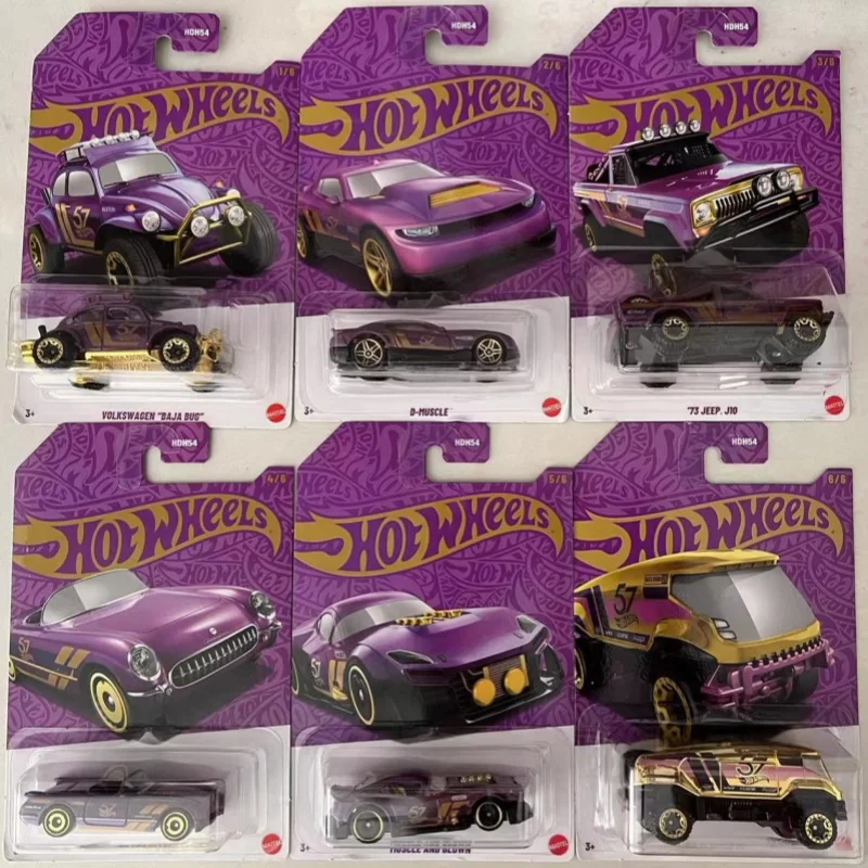 

Оригинальные 1/64 Hot Wheels 57th Cars 73 Jeep J10 Baja Bison T5 Baja Bug Металлическая литая модель Коллекция игрушечных транспортных средств в наличии Подарок