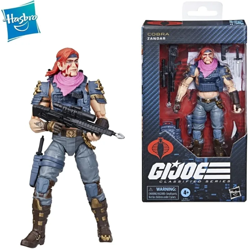 

Новая оригинальная серия GI Joe Classified 6 дюймов 146 Cobra Zandar, экшн-фигурка, модель игрушки, подарок для хобби