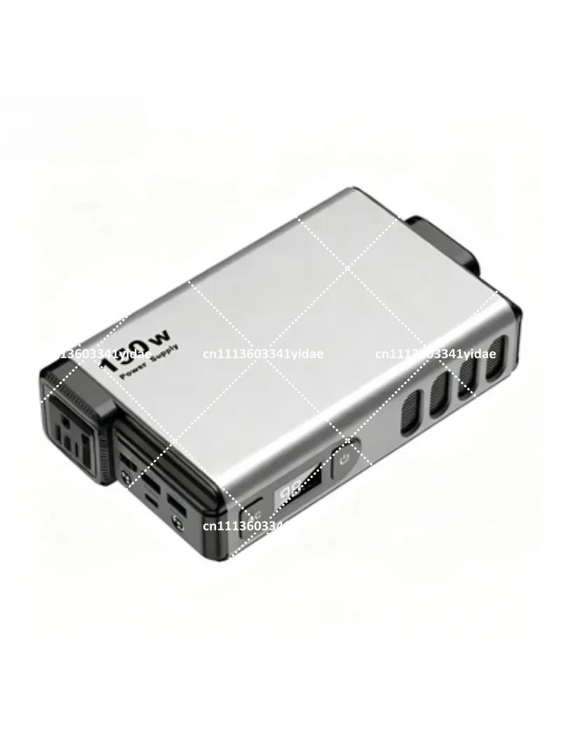 150W 32000mAh Portable Power Station with AC Outlet and USB Ports, Emergency Backup Generator for Laptop Phone Camping