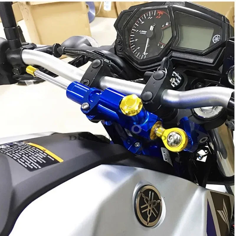 Motocicleta ajustável direção estabilizar amortecedor, suporte de controle de segurança, kit de montagem para YAMAHA MT03, 2005-2024, 2023, 2021