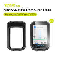 RRSKIT For Geoid CC600 Magene C506 GPS Silicone Protective Cover Screen Bicycle Smart GPS Speedometer Computer Anti Drop Case