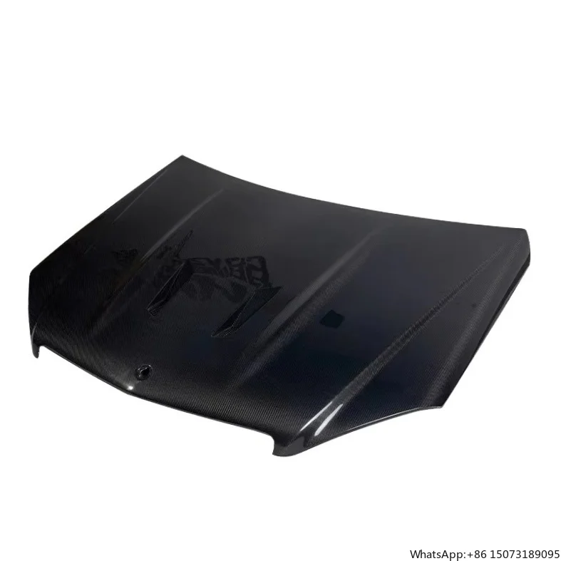

For - W204 C63 Engine Hood Single or Double-Sided Carbon Fiber New Condition Options for Early Stage Models car