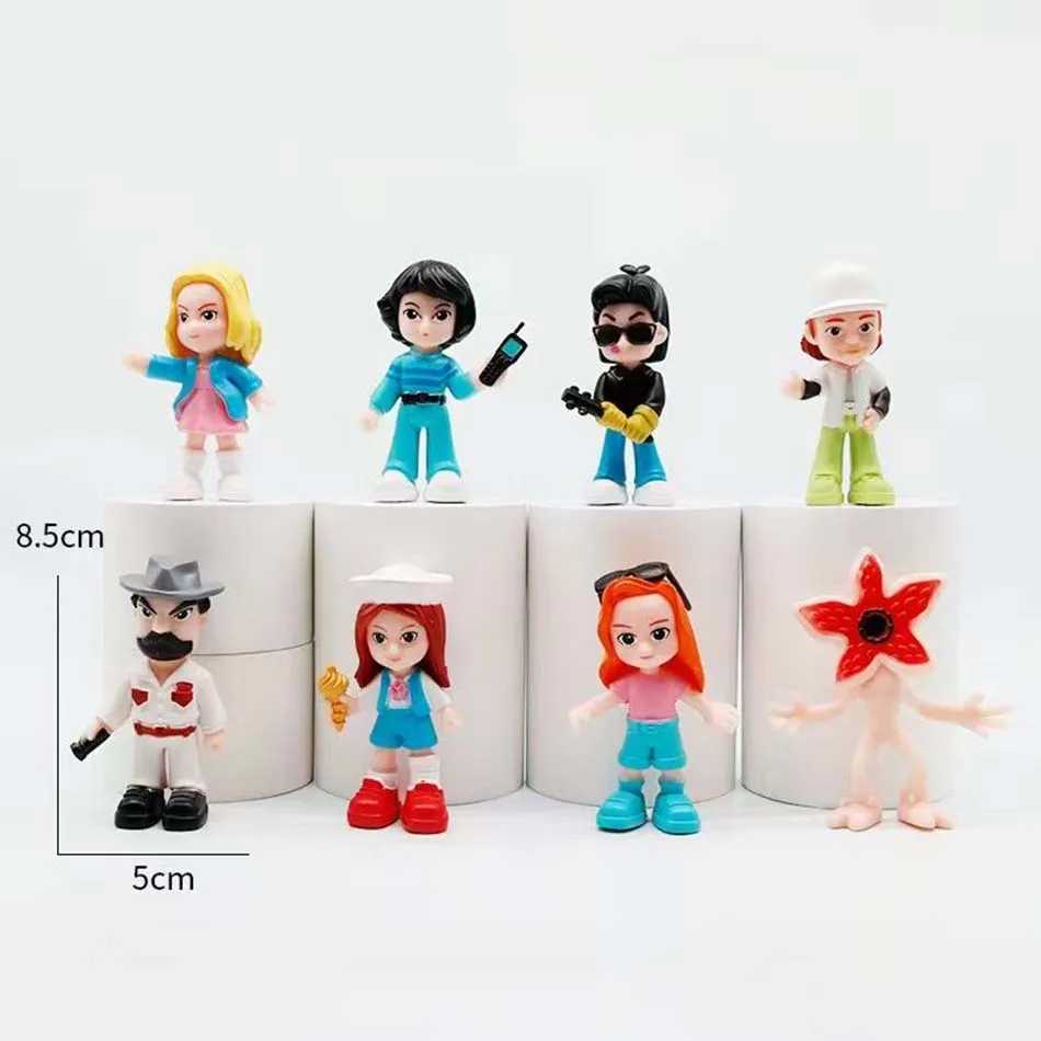 Figurine de dessin animé Stranger Things, statue créative personnalisée, ornement surprise, périphérique de bureau, cadeau d'anniversaire/nouvel an
